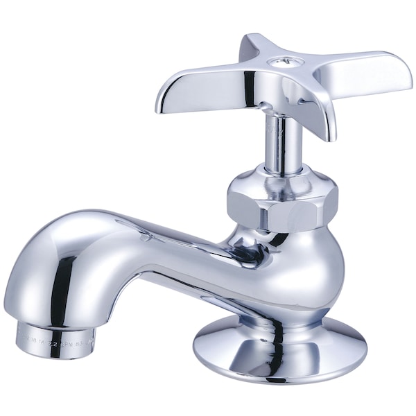 Single Handle Basin Faucet, NPSM, Single Hole, Polished Chrome, Weight: 1.6